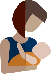 Woman and Baby Icon